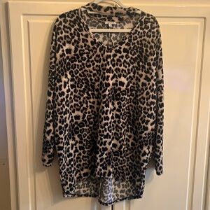 Leopard sweater by white birch
